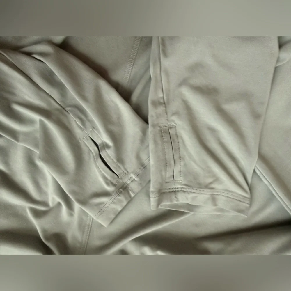 Lululemon Modal Relaxed-Fit Lounge Long-Sleeve Shirt Jade Grey - Picture 5 of 7